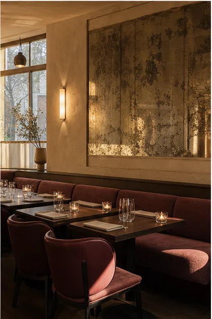 Après transformation — vue 4 du projet Restaurant Éclosion